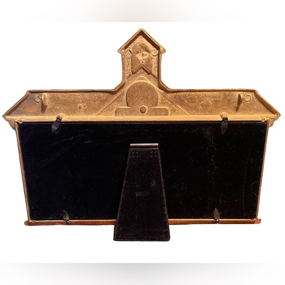 Solid Brass Never Used School House 12 Grade Photo Picture Frame - Picture 6 of 6